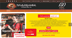 Desktop Screenshot of pekara-brankovic.com